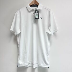 Under Armour Men's White Polo Shirt